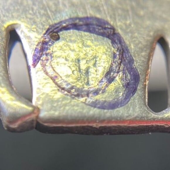 Giraffe's Charm, Sterling Silver, James Avery with Cut Jump ring, No Box.#68 - Picture 4 of 6